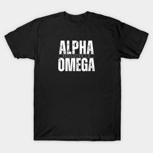 Alpha Omega Revelation 1:8 T-Shirt